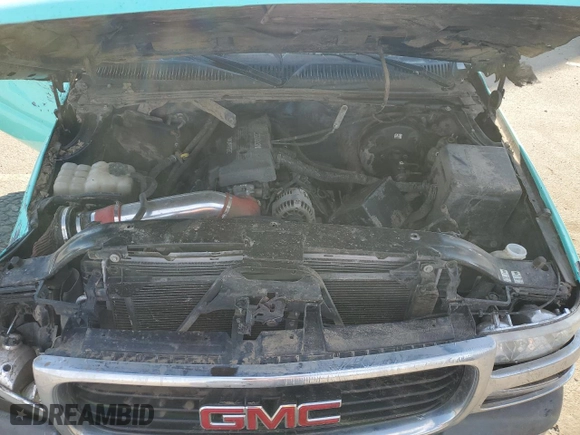 1999 GMC New Sierra 1500 SLE with VIN 2GTEK19T4X1544857, listed as a Copart auction lot 75960104 with 0 mi miles and Salvage Title. Bid and sale history available at carsss.com. Image 11.