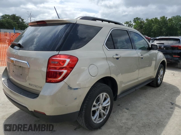 2016 Chevrolet Equinox LT with VIN 2GNALCEK0G1145133, listed as a Copart auction lot 53948195 with 119,990 mi miles and Salvage Title. Bid and sale history available at DreamBid. Image 3.