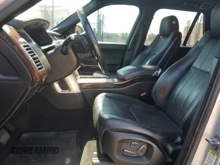 2014 Land Rover Range Rover HSE with VIN SALGS2WF1EA164710, listed as a Copart auction lot 62703505 with 138,163 mi miles and Salvage title. Bid and sale history available at DreamBid. Image 7.