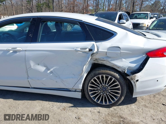 2017 Ford Fusion Titanium with VIN 3FA6P0SU3HR152006, listed as a IAAI auction lot 41423485 with 183,547 mi miles and . Bid and sale history available at carsss.com. Image 6.
