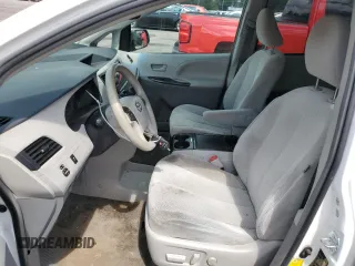 2012 Toyota Sienna LE with VIN 5TDJK3DC0CS043968, listed as a Copart auction lot 72185614 with 166,194 mi miles and Salvage Title. Bid and sale history available at carsss.com. Image 7.