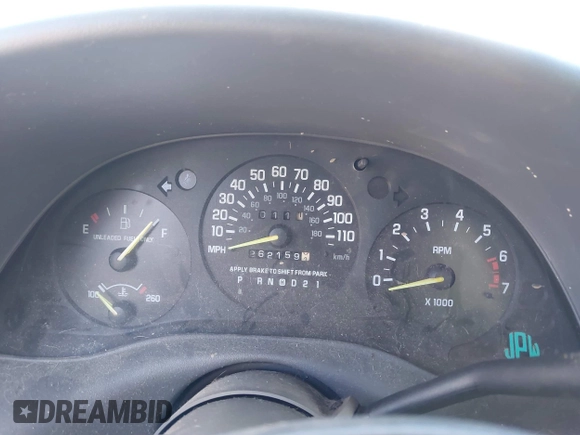 1998 Chevrolet Lumina with VIN 2G1WL52M9W9242713, listed as a IAAI auction lot 41646764 with 262,159 mi miles and . Bid and sale history available at DreamBid. Image 7.