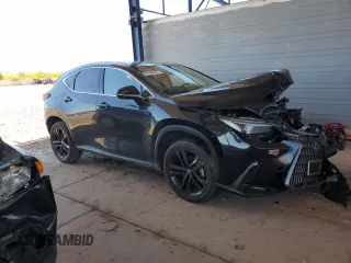 2024 Lexus NX 450h+ Luxury with VIN JTJHKCFZXR2034322, listed as a Copart auction lot 61458745 with 32,029 mi miles and Salvage title. Bid and sale history available at DreamBid. Image 4.