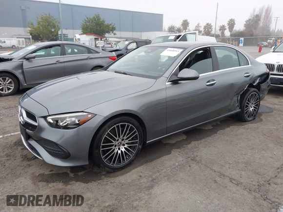 2023 Mercedes-Benz C 300 with VIN W1KAF4GB0PR077562, listed as a IAAI auction lot 41668553 with 18,888 mi miles and . Bid and sale history available at DreamBid. Image 17.