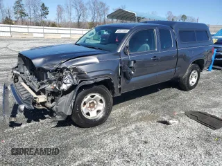 2016 Toyota Tacoma SR with VIN 5TFRX5GN2GX053317, listed as a Copart auction lot 48527065 with 115,055 mi miles and Salvage Title. Bid and sale history available at carsss.com. Image 1.
