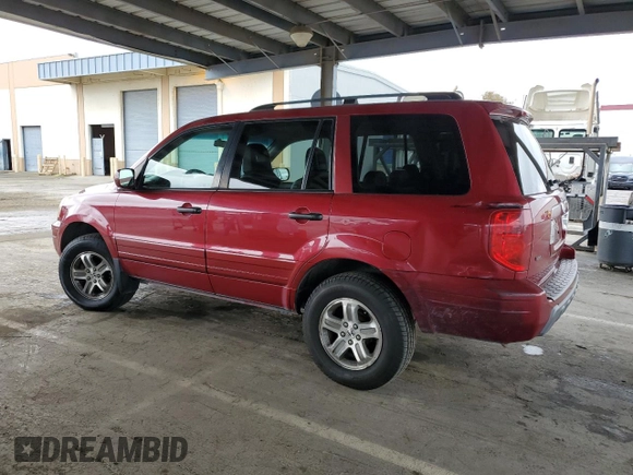 2003 Honda Pilot EX z VIN 2HKYF18533H556365, wystawiony jako Copart lot #48771375 z przebiegiem 114 838 mil mil oraz Szkoda całkowita • Salvage title. Historia ofert i sprzedaży dostępna na DreamBid. Obrazek 2.
