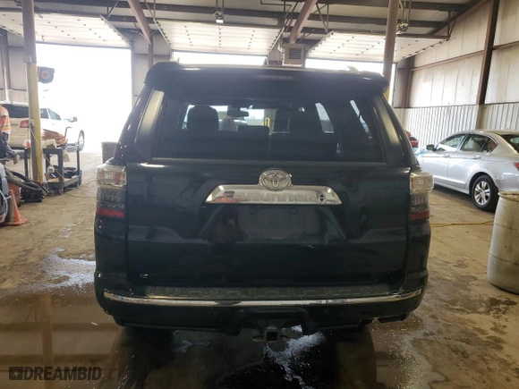 2017 Toyota 4Runner SR5 with VIN JTEBU5JRXH5449736, listed as a Copart auction lot 49857035 with 111,712 mi miles and Salvage Title. Bid and sale history available at carsss.com. Image 6.