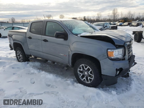 2022 GMC Canyon 4WD AT4 w/Cloth with VIN 1GTG6FEN9N1127416, listed as a Copart auction lot 46183875 with 32,896 mi miles and Salvage Title. Bid and sale history available at carsss.com. Image 4.