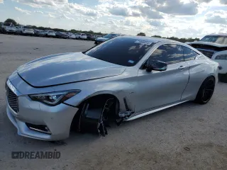 2018 Infiniti Q60 Sport with VIN JN1EV7EK5JM341935, listed as a Copart auction lot 71066014 with 40,320 mi miles and Salvage Title. Bid and sale history available at DreamBid. Image 1.
