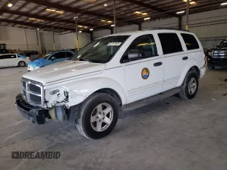 2004 Dodge Durango SLT with VIN 1D4HB48D64F178741, listed as a Copart auction lot 64197665 with 171,416 mi miles and Salvage title. Bid and sale history available at DreamBid. Image 1.