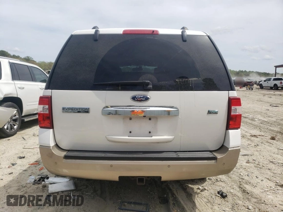 2012 Ford Expedition Max King Ranch with VIN 1FMJK1J56CEF12413, listed as a Copart auction lot 54669825 with 236,850 mi miles and Salvage title. Bid and sale history available at DreamBid. Image 6.