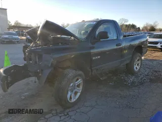 2008 Dodge 1500 ST with VIN 1D7HA16K38J133040, listed as a Copart auction lot 45532715 with 110,422 mi miles and Salvage Title. Bid and sale history available at DreamBid. Image 1.