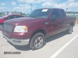 2005 Ford F-150 XLT with VIN 1FTPX14555NA66043, listed as a IAAI auction lot 42641503 with Not provided miles and . Bid and sale history available at DreamBid. Image 2.