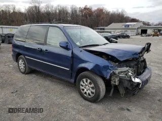 2005 Kia Sedona LX with VIN KNDUP131356628968, listed as a Copart auction lot 80255874 with 223,761 mi miles and Salvage Title. Bid and sale history available at carsss.com. Image 4.