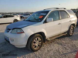 2003 Acura MDX Touring Pkg RES w/Navigation System with VIN 2HNYD18933H534040, listed as a Copart auction lot 75617524 with 215,909 mi miles and Salvage Title. Bid and sale history available at carsss.com. Image 1.