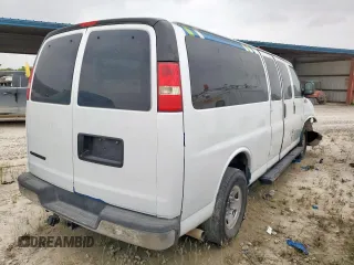 2013 Chevrolet Express Passenger LT z VIN 1GAZG1FG0D1167528, wystawiony jako Copart lot #53741965 z przebiegiem 103 253 mil mil oraz Szkoda całkowita • Salvage title. Historia ofert i sprzedaży dostępna na DreamBid. Obrazek 3.