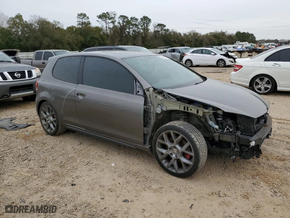 2013 Volkswagen GTI with VIN WVWFV7AJ9DW014333, listed as a Copart auction lot 44307174 with 120,753 mi miles and Salvage Title. Bid and sale history available at carsss.com. Image 4.