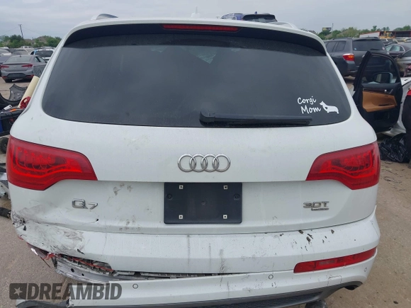 2014 Audi Q7 S line Prestige с VIN WA1DGAFE2ED020623, выставлен на аукционе IAAI как лот 42047146 с пробегом Не указан миль и . История ставок и продаж доступна на DreamBid. Изображение 16.
