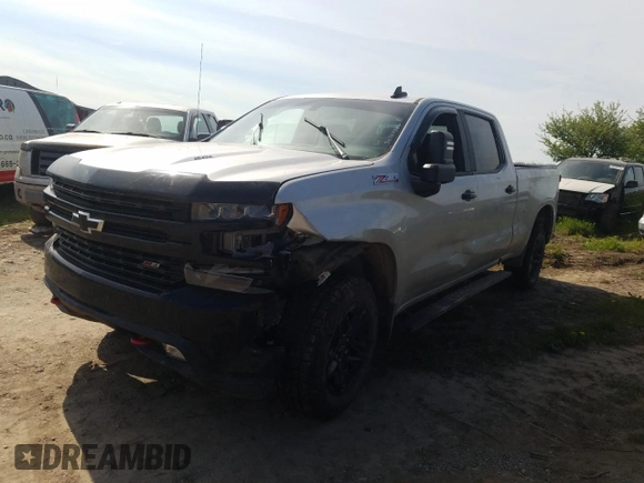 2022 Chevrolet Silverado 1500 LT Trail Boss with VIN 1GCPYFEL4NZ177070, listed as a Copart auction lot 56764904 with Not Provided miles and Non Repairable. Bid and sale history available at DreamBid. Image 1.