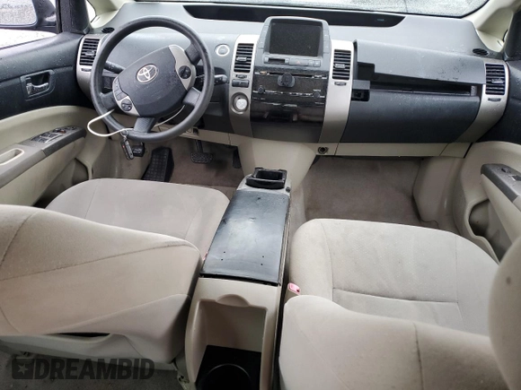 2008 Toyota Prius with VIN JTDKB20U487788267, listed as a Copart auction lot 57889425 with 158,900 mi miles and Salvage title. Bid and sale history available at DreamBid. Image 8.