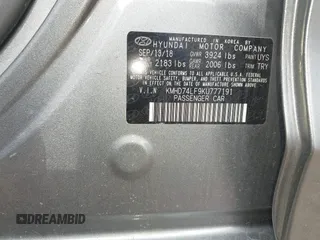 2019 Hyundai Elantra SE with VIN KMHD74LF9KU777191, listed as a IAAI auction lot 42135576 with 33,568 mi miles and . Bid and sale history available at DreamBid. Image 9.