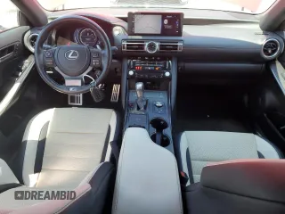 2022 Lexus IS 500 F Sport Performance with VIN JTHAP1D29N5001996, listed as a Copart auction lot 52980095 with 28,452 mi miles and Clean title. Bid and sale history available at DreamBid. Image 8.