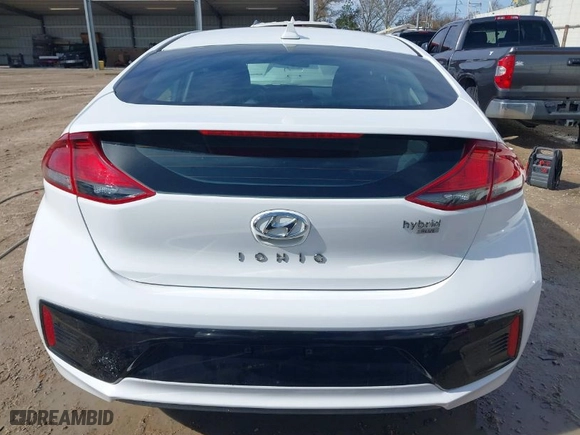 2018 Hyundai Ioniq Hybrid Blue with VIN KMHC65LC9JU100375, listed as a IAAI auction lot 41459280 with 85,209 mi miles. Bid and sale history available at carsss.com. Image 17.