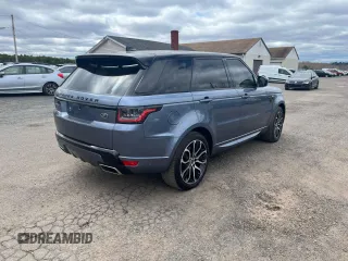 2018 Land Rover Range Rover Sport HSE Dynamic with VIN SALWV2SV4JA409879, listed as a Copart auction lot 53682555 with 127,955 mi miles and Clean Title. Bid and sale history available at carsss.com. Image 3.