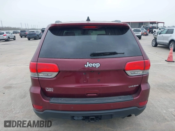 2017 Jeep Grand Cherokee Laredo with VIN 1C4RJEAG5HC780326, listed as a IAAI auction lot 41743223 with 73,675 mi miles. Bid and sale history available at carsss.com. Image 16.