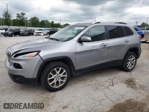 2017 Jeep Cherokee Latitude with VIN 1C4PJMCBXHW562996, listed as a Copart auction lot 56532255 with 175,698 mi miles and Salvage title. Bid and sale history available at DreamBid. Image 1.