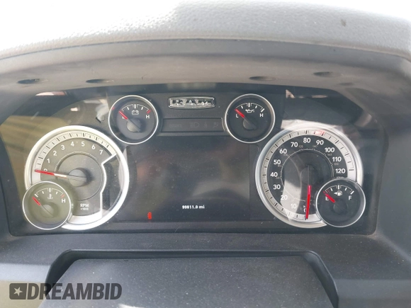 2014 Ram 1500 Big Horn with VIN 1C6RR6LT7ES229297, listed as a IAAI auction lot 42387218 with 99,811 mi miles and . Bid and sale history available at DreamBid. Image 7.
