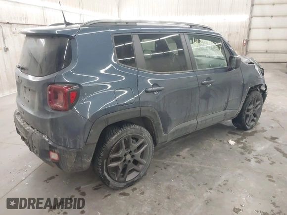 2021 Jeep Renegade Latitude with VIN ZACNJDB15MPM73647, listed as a IAAI auction lot 41334134 with 60,033 mi miles and . Bid and sale history available at DreamBid. Image 4.