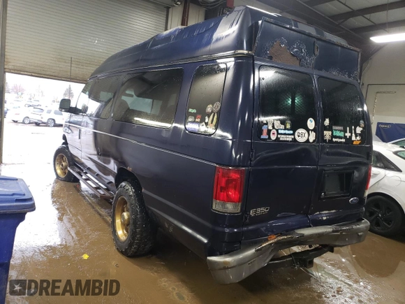 2003 Ford Econoline Passenger XL с VIN 1FBSS31L03HA96493, выставлен на аукционе Copart как лот 43443355 с пробегом 196 245 миль миль и Списание • Salvage title. История ставок и продаж доступна на DreamBid. Изображение 2.