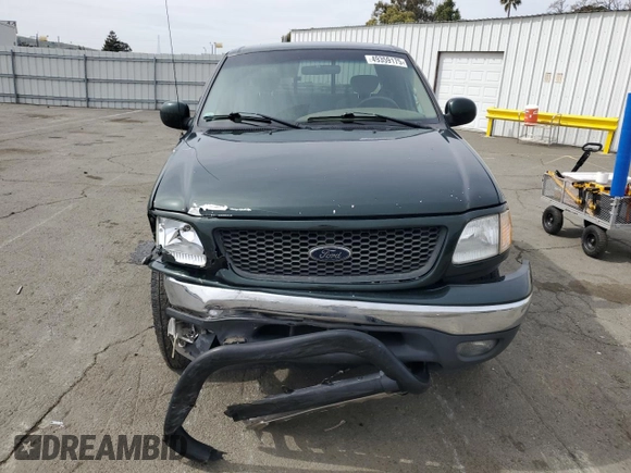 2001 Ford F-150 XL with VIN 1FTRX18L11NA97348, listed as a Copart auction lot 49359175 with 228,394 mi miles and Salvage Title. Bid and sale history available at carsss.com. Image 5.