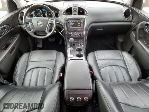 2016 Buick Enclave Leather with VIN 5GAKVBKD7GJ129414, listed as a Copart auction lot 80619034 with 141,253 mi miles and Salvage Title. Bid and sale history available at DreamBid. Image 8.