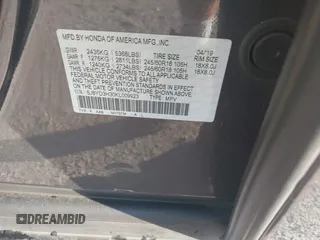2019 Acura MDX z VIN 5J8YD3H30KL009923, wystawiony jako IAAI lot #41468066 z przebiegiem 60 056 mil mil oraz . Historia ofert i sprzedaży dostępna na DreamBid. Obrazek 9.