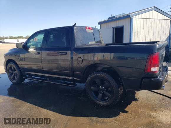 2018 Ram 1500 Night z VIN 1C6RR7MT0JS153033, wystawiony jako Copart lot #49237855 z przebiegiem 105 338 mil mil oraz Szkoda całkowita • Salvage title. Historia ofert i sprzedaży dostępna na DreamBid. Obrazek 2.