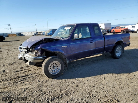1998 Ford Ranger XL with VIN 1FTYR14C4WPA82916, listed as a Copart auction lot 76079144 with 221,617 mi miles and Salvage Title. Bid and sale history available at carsss.com. Image 1.