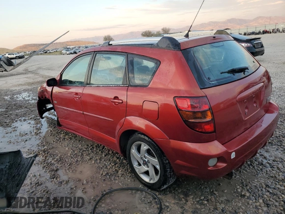 2005 Pontiac Vibe with VIN 5Y2SL63825Z418423, listed as a Copart auction lot 74307684 with 161,250 mi miles and Salvage Title. Bid and sale history available at carsss.com. Image 2.