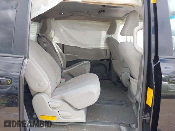 2012 Toyota Sienna LE AAS with VIN 5TDKK3DC1CS270204, listed as a IAAI auction lot 42204971 with 176,849 mi miles and . Bid and sale history available at DreamBid. Image 8.
