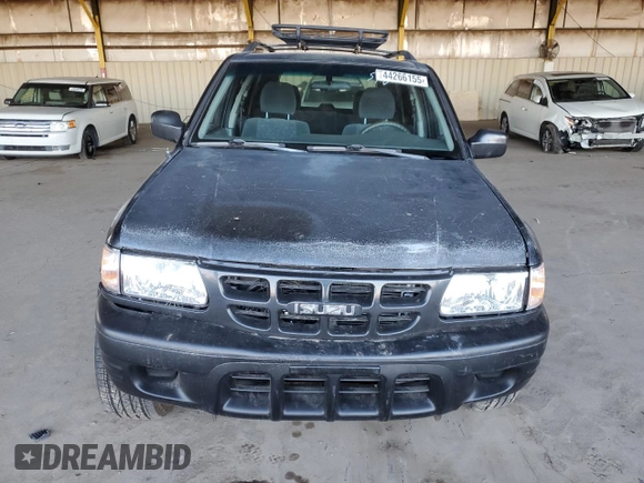 2002 Isuzu Rodeo S with VIN 4S2CK58WX24309147, listed as a Copart auction lot 44266155 with 73,935 mi miles and Salvage Title. Bid and sale history available at DreamBid. Image 5.