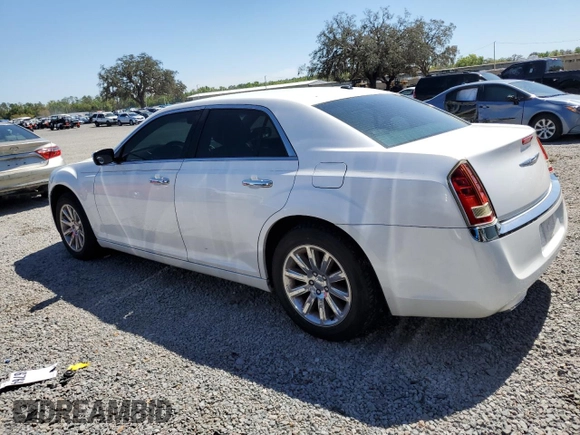 2011 Chrysler 300 Limited with VIN 2C3CA5CG8BH529649, listed as a Copart auction lot 48491055 with 109,486 mi miles and Salvage Title. Bid and sale history available at carsss.com. Image 2.