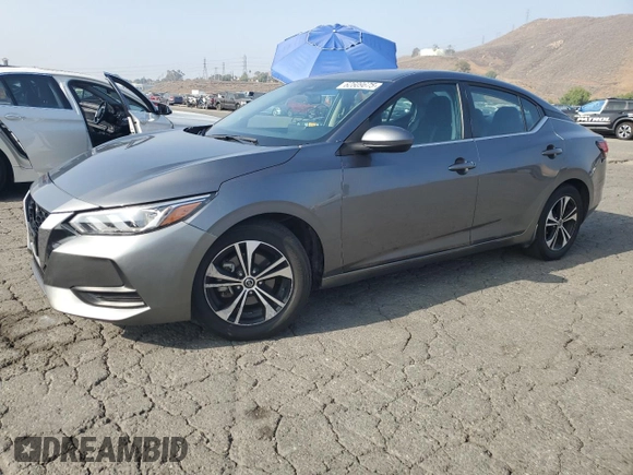 2021 Nissan Sentra SV with VIN 3N1AB8CV7MY254517, listed as a Copart auction lot 62609675 with 66,561 mi miles and Non repairable. Bid and sale history available at DreamBid. Image 1.