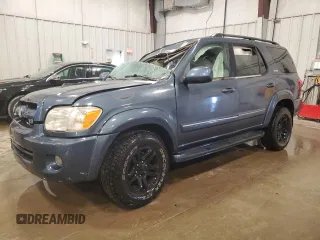 2005 Toyota Sequoia SR5 with VIN 5TDBT44A45S243521, listed as a Copart auction lot 47936325 with 219,341 mi miles and Non Repairable. Bid and sale history available at DreamBid. Image 1.