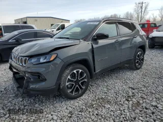 2023 Jeep Compass (RED) Edition z VIN 3C4NJDCN9PT558315, wystawiony jako Copart lot #48219915 z przebiegiem 7 183 mil mil oraz Czysty tytuł • Clean title. Historia ofert i sprzedaży dostępna na DreamBid. Obrazek 1.