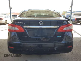 2013 Nissan Sentra SV with VIN 3N1AB7AP4DL684341, listed as a Copart auction lot 54154525 with 118,366 mi miles and Clean Title. Bid and sale history available at carsss.com. Image 6.