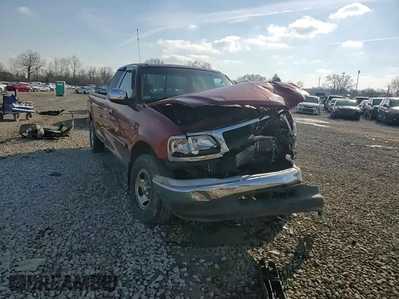 2002 Ford F-150 XL with VIN 1FTRX17W72NB29281, listed as a Copart auction lot 44590305 with 319,663 mi miles and Salvage Title. Bid and sale history available at carsss.com. Image 11.