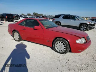 1996 Mercedes-Benz SL-Class with VIN WDBFA67F9TF127821, listed as a Copart auction lot 42852645 with 0 mi miles and Clean Title. Bid and sale history available at carsss.com. Image 4.