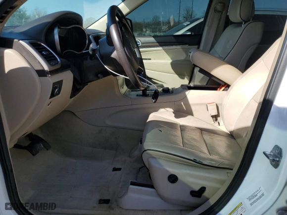 2014 Jeep Grand Cherokee Overland with VIN 1C4RJFCT9EC474712, listed as a Copart auction lot 48352775 with 155,134 mi miles and Non Repairable. Bid and sale history available at carsss.com. Image 7.