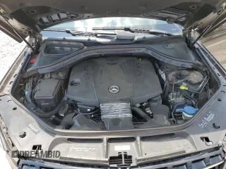 2014 Mercedes-Benz M 350 with VIN 4JGDA2EB6EA376638, listed as a Copart auction lot 61662785 with 87,328 mi miles and Salvage title. Bid and sale history available at DreamBid. Image 12.